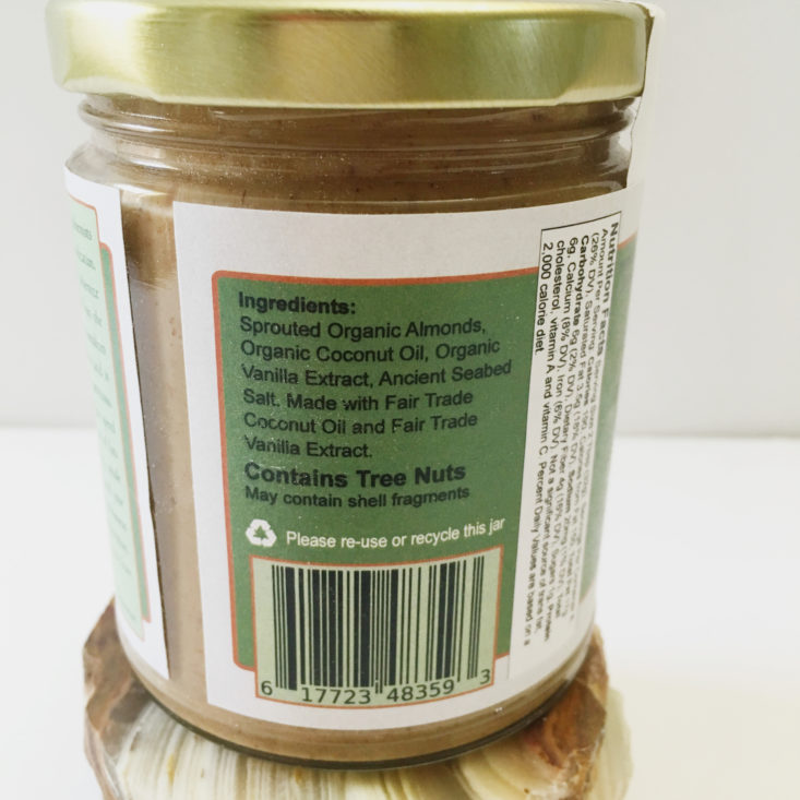 almond butter from Gounded Goods