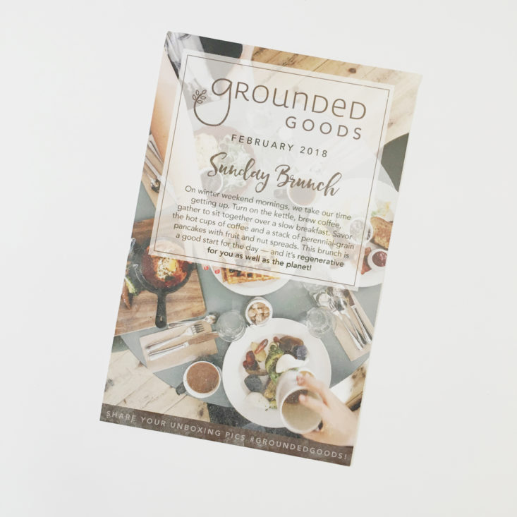 sunday brunch month at Gounded Goods