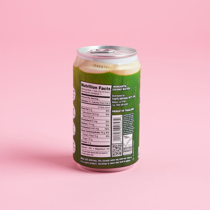 coconut water for smoothies
