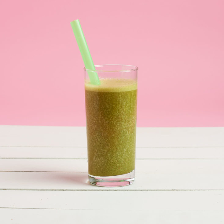 smoothie with spinach
