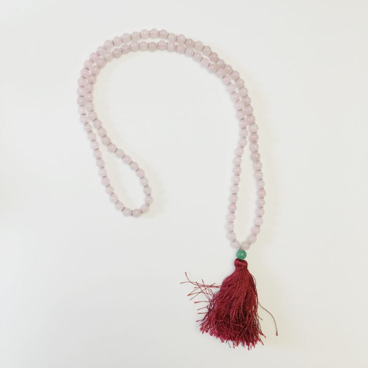 mala beads in BuddhiBox Jewelry Feburary 2018