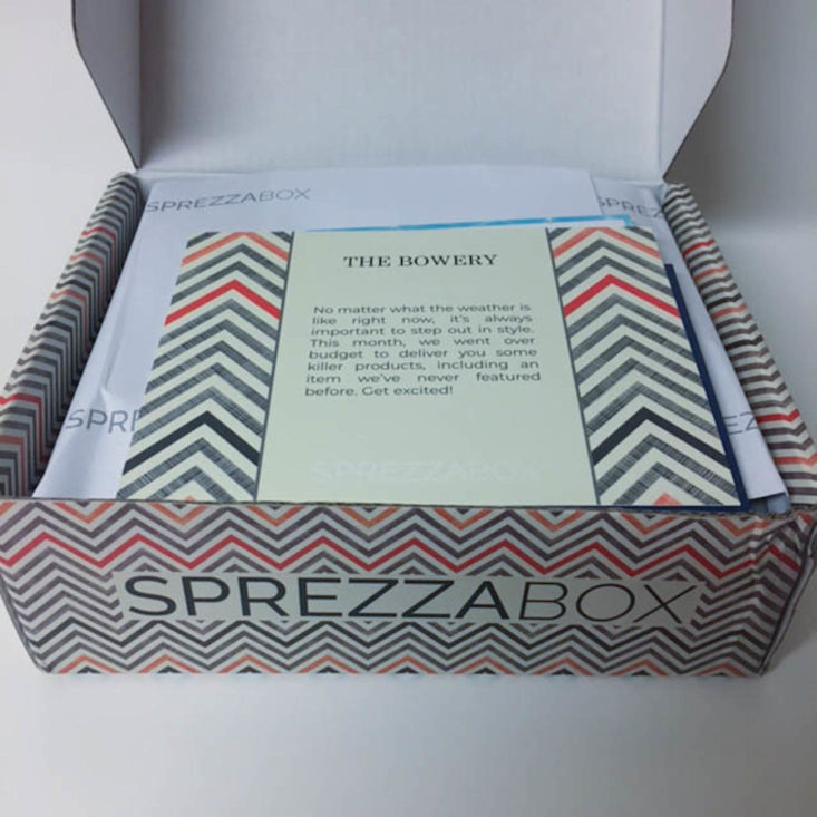 Sprezzabox February