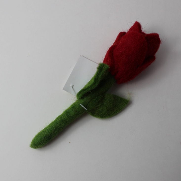 Felted Rose from Le Sharma