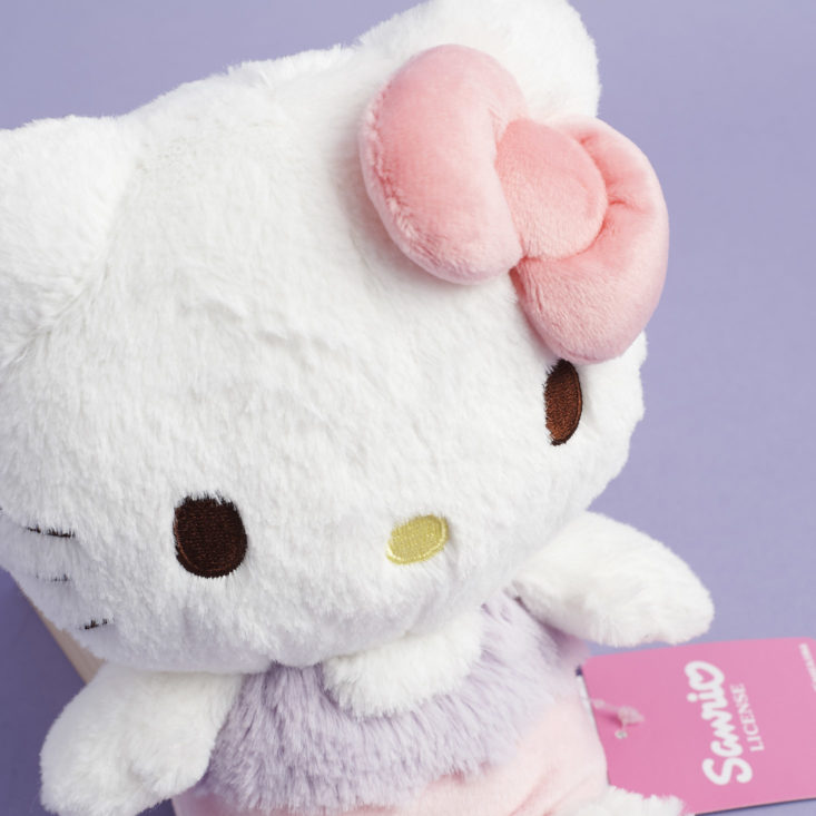 close up of Hello Kitty Plush
