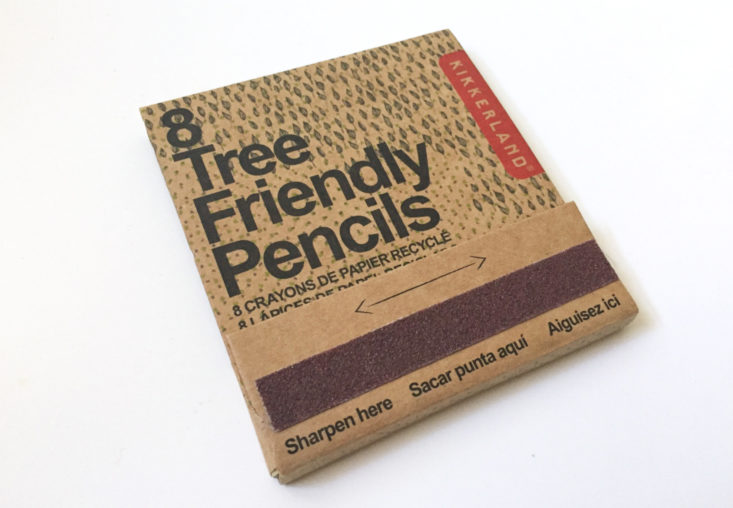 Tree-Friendly Pencils case front