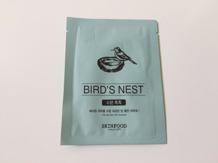 Piibu K-Beauty February 2018 Birds Nest