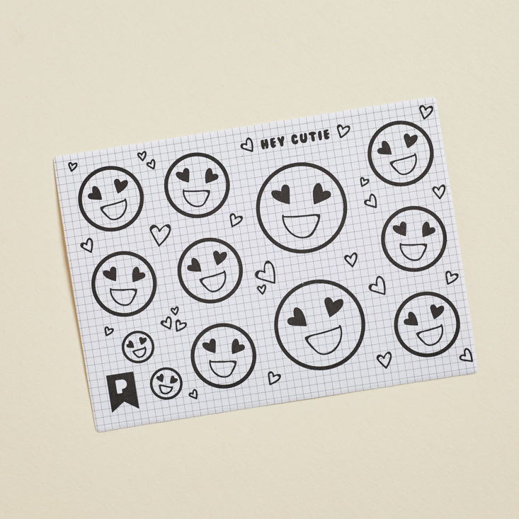 heart-eyed emoji stickers by Pipsticks