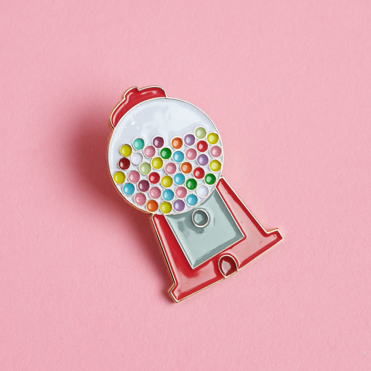 enamel gumball pin