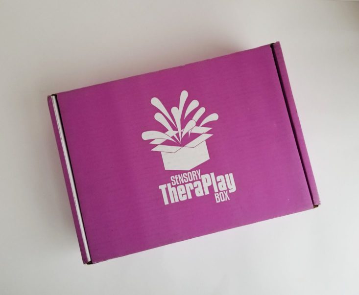 Sensory Theraplay January 2018 box closed