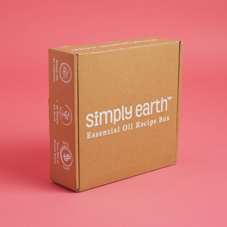 Simply Earth Essential Oil Recipe Box