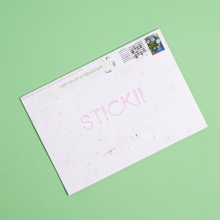 stickii club envelope