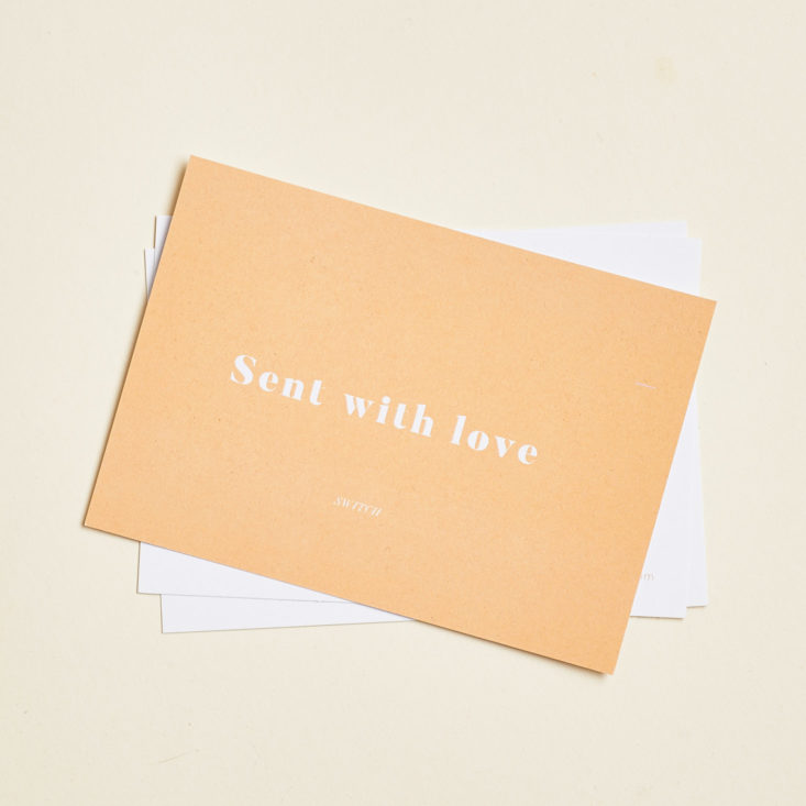 switch information card