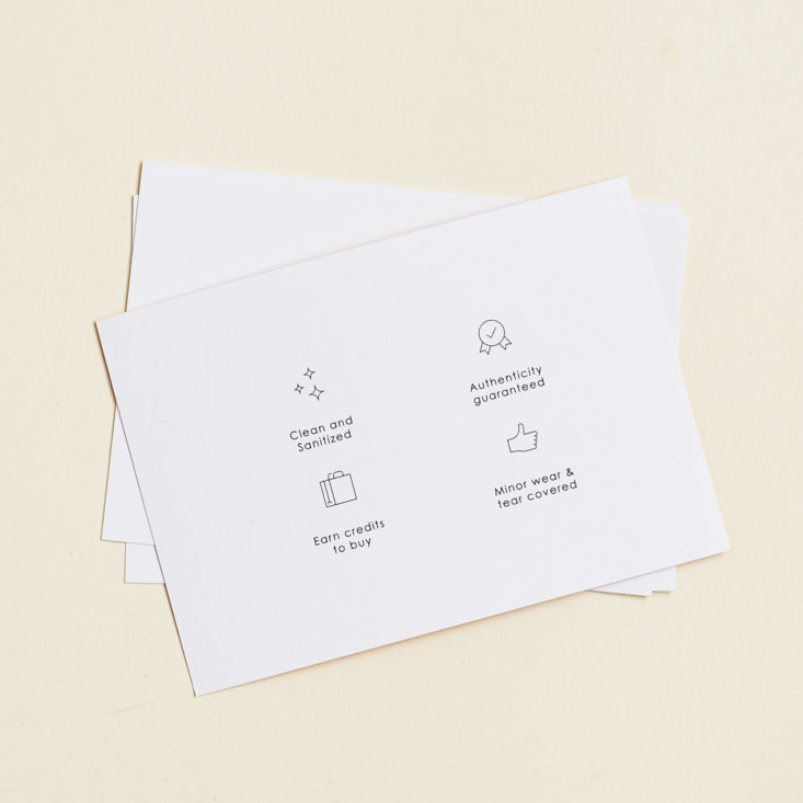 graphic information card