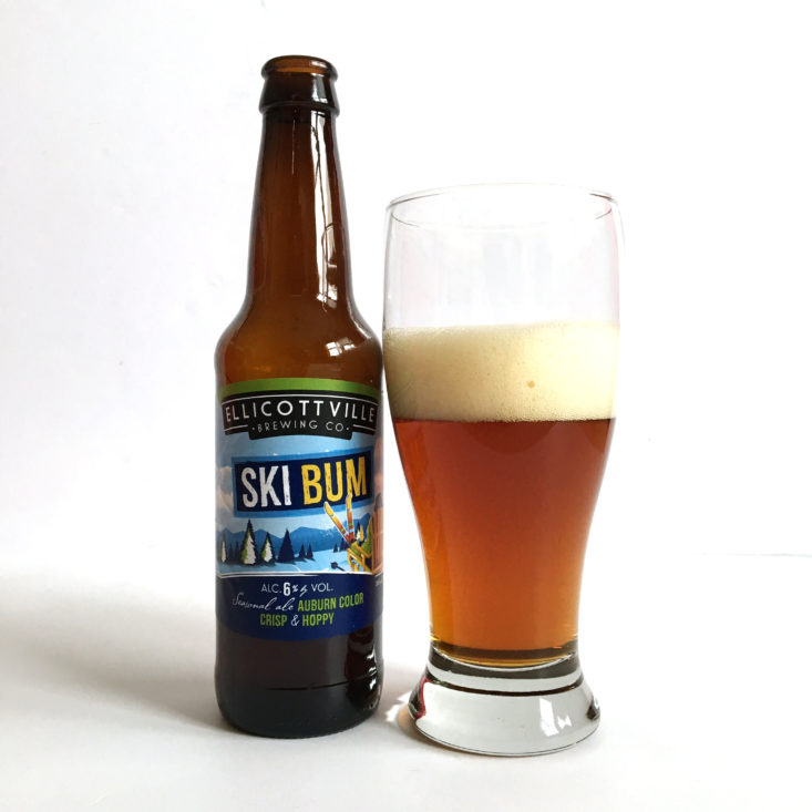 The Microbrewed Beer of the Month Club January 2018 - Ski Bum Poured