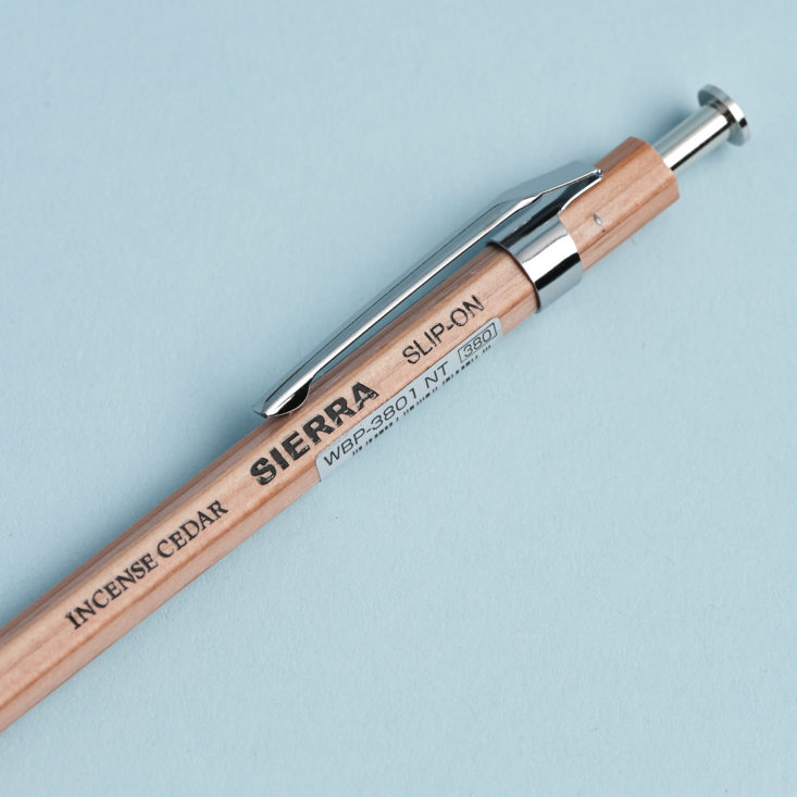 close up of Sierra Incense Cedar Pen