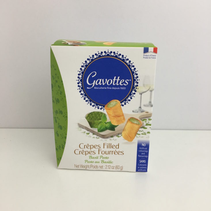 Gavottes Crispy Crepes Filled with Basil Pesto – 2.12oz, $6.99