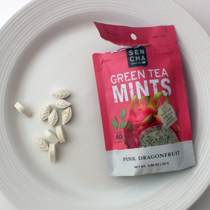 Sencha Green Tea Mints in Pink Dragonfruit (0.88 oz) 