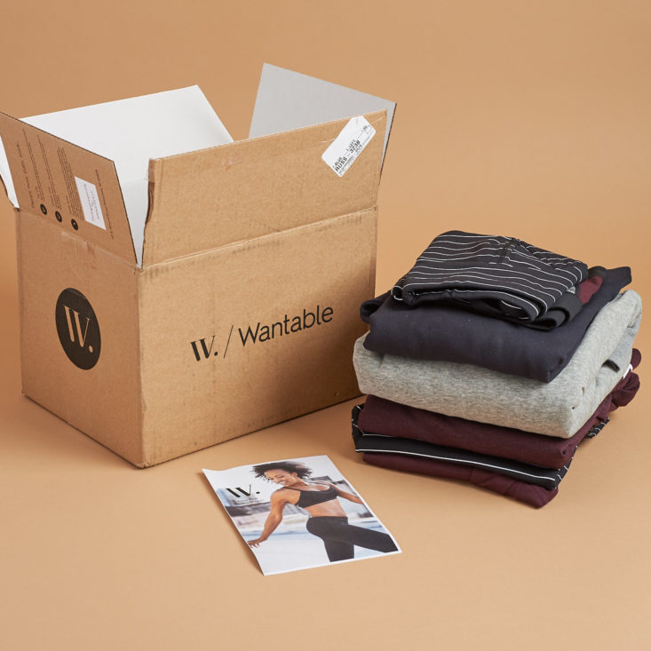 all items in the february wantable fitness edit box