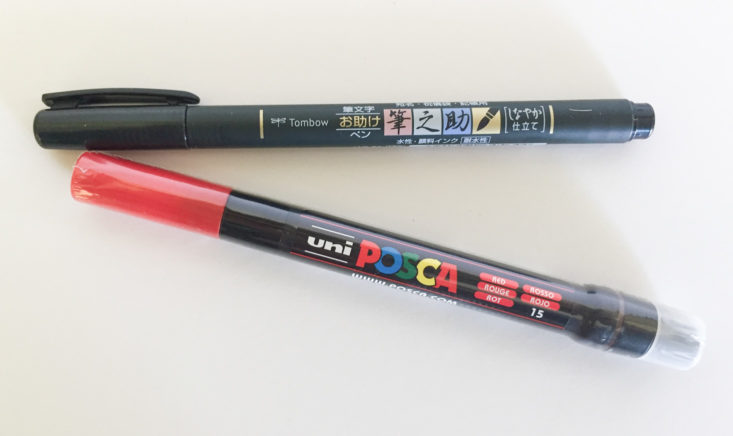 Uni-Posca PCF-350 Brush Tip Paint Marker