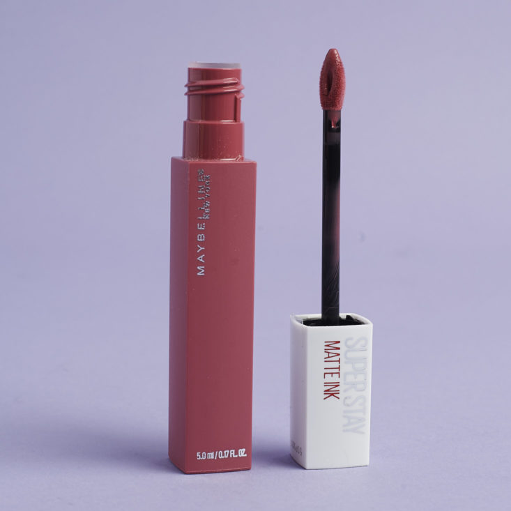 Maybelline Superstay Matte Ink Liquid Lipstick, opened