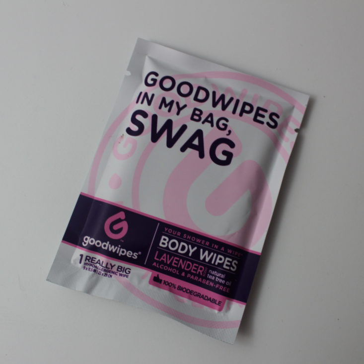 Goodwipes (lavender, 1 wipe)