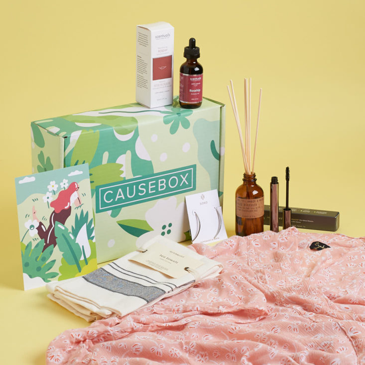 causebox self care and home decor subscription box