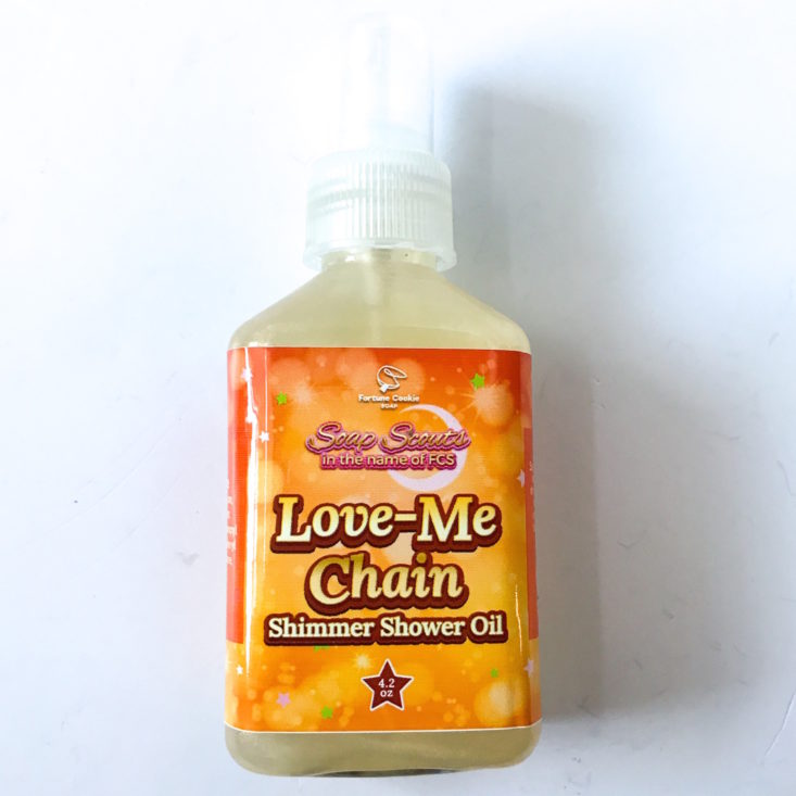 Love-Me Chain Shimmer Shower Oil, 4.2 oz
