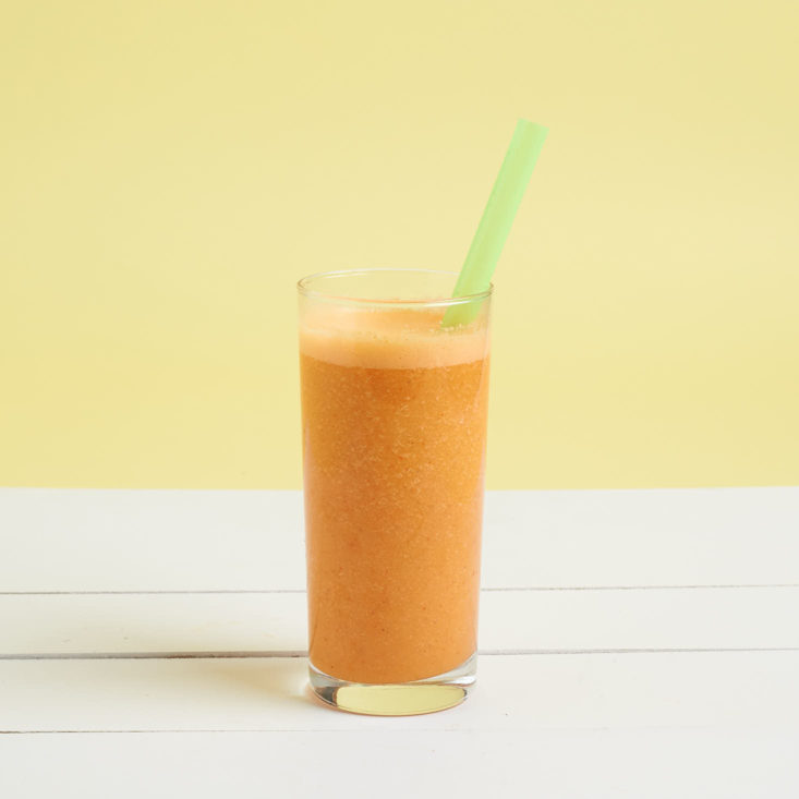 orange smoothie