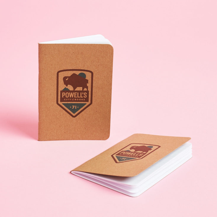 two powell's pocket sized notebooks