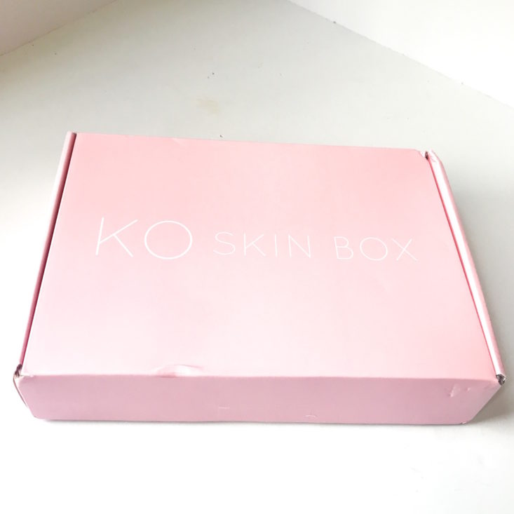 Ko Skin Beauty Fresh Glow Box March 2018 box closed