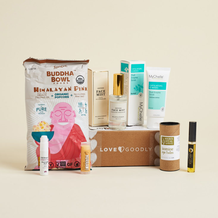 love goodly vegan beauty and lifestyle box