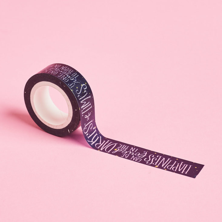 nerdy post dumbledore washi tape roll