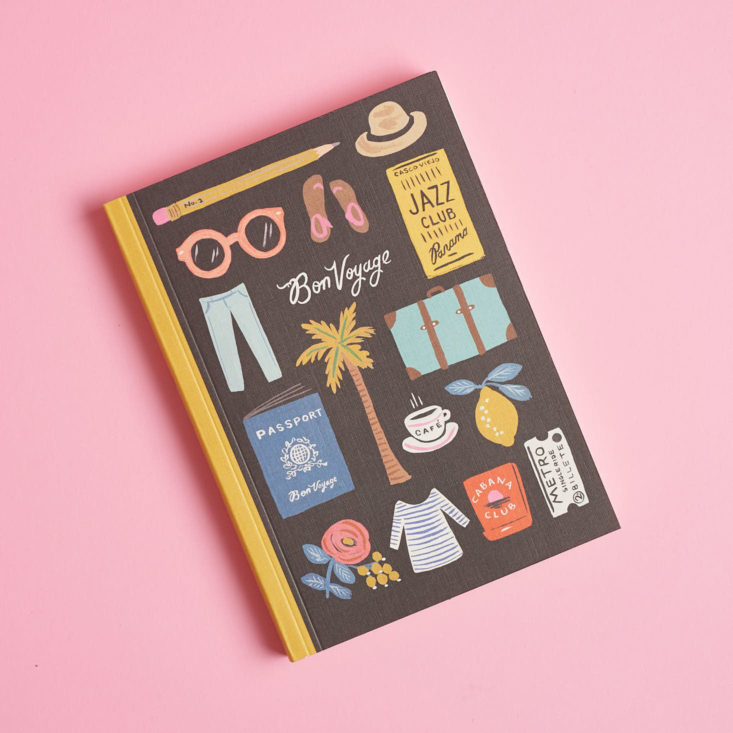 bon voyage travel journal