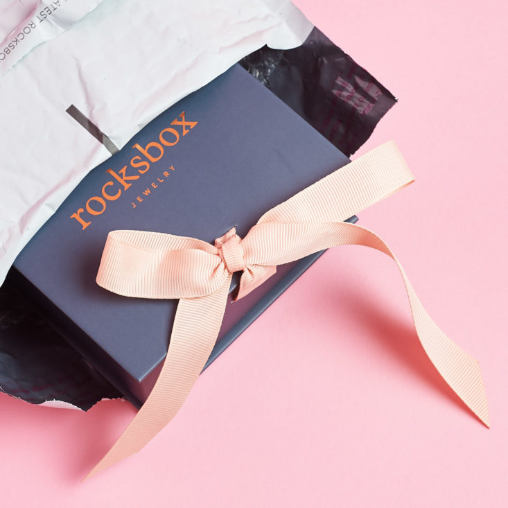rocksbox march 2018 jewelry rental subscription box unboxing and review