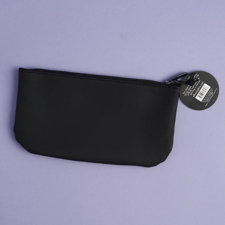 blank side of elf play beautifully makeup pouch
