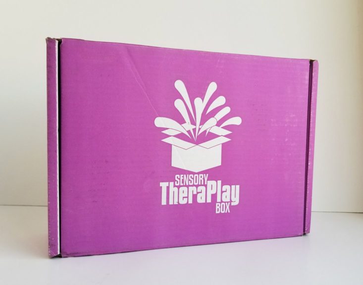 Sensory Theraplay box closed