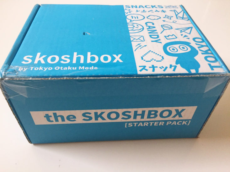 Skoshbox March 2018 Box itself