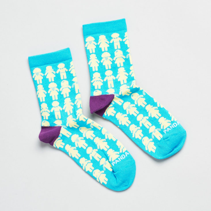 Sock Panda Pals February 2018 - 0013- socks