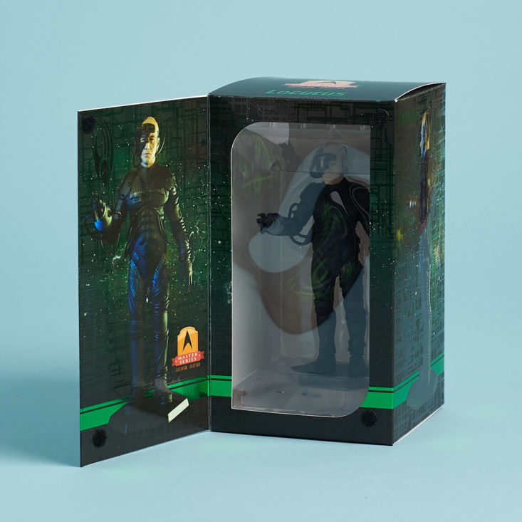 Locutus of Borg Mini Master Figure in box
