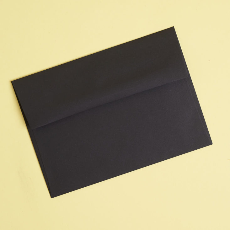 black envelope