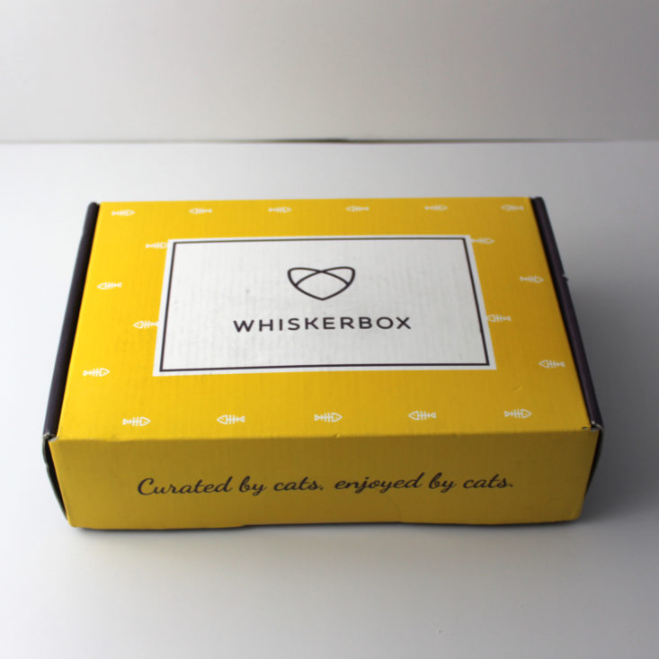Whiskerbox February 2018 Box closed