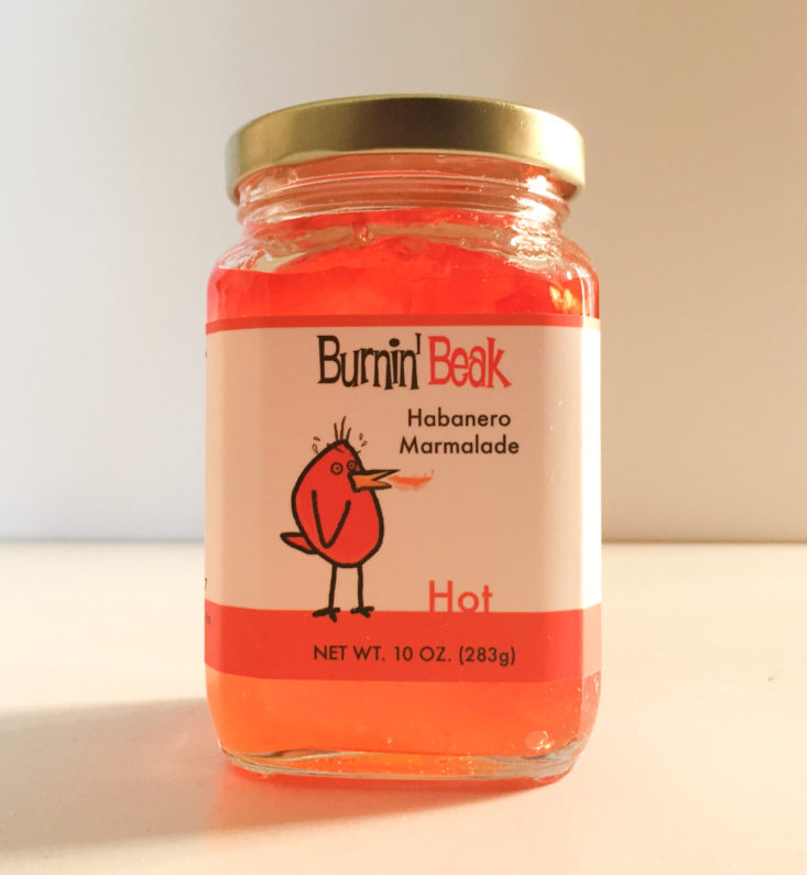 Hot Habanero Pepper Jelly by Burnin' Beak