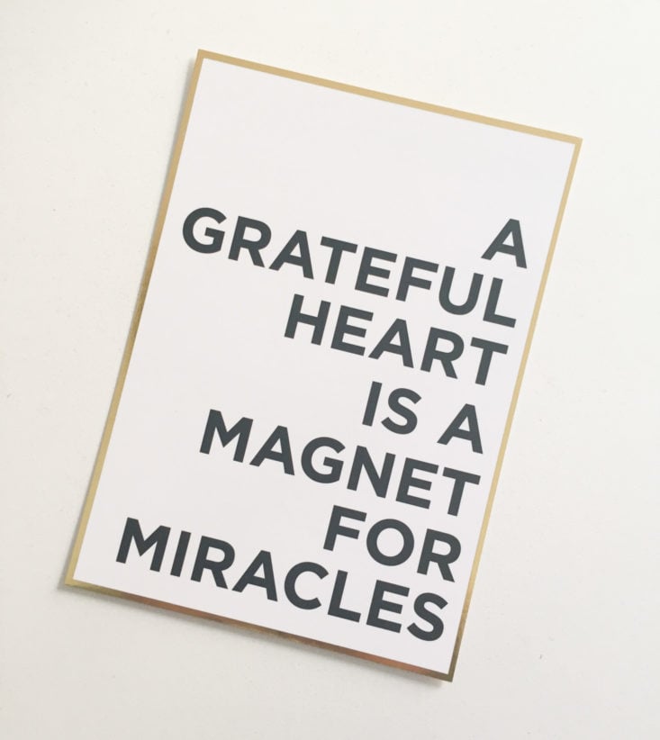 Gratitude Print by Fair Trade Friday