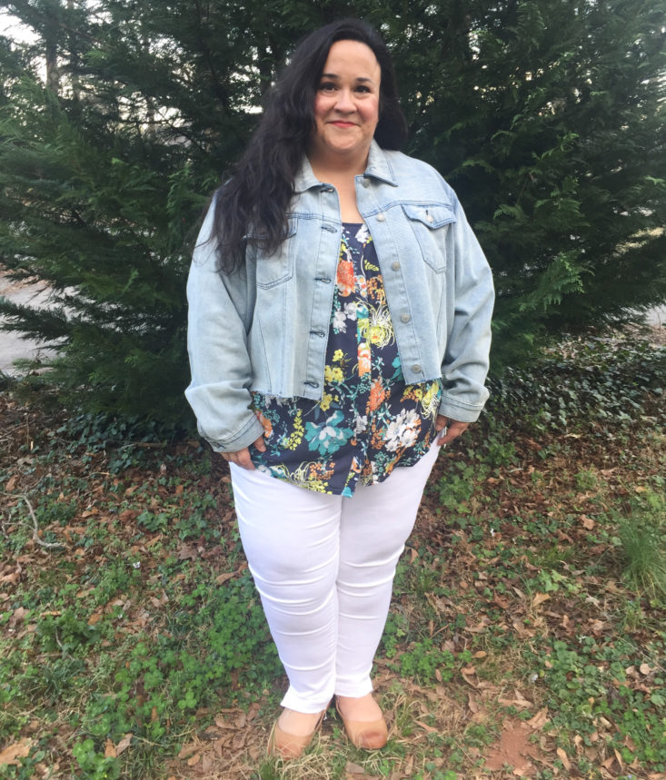 Crop Denim Jacket by GLAMOROUS