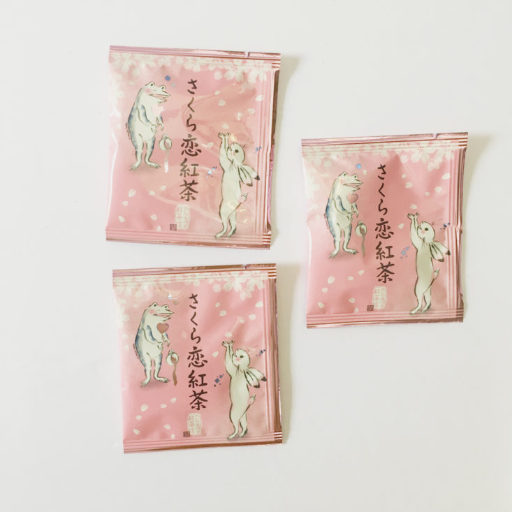 Bokksu April 2018 Sakura Love Tea