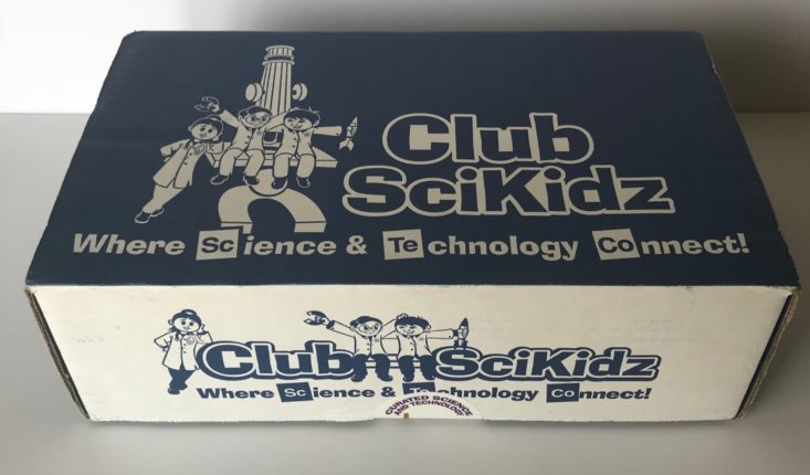 closed Club SciKidz Labs box