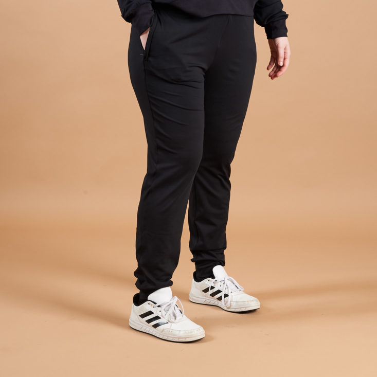 black pants