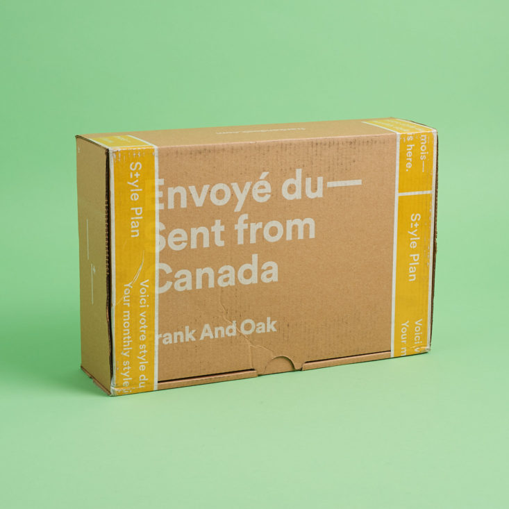 frank and oak french box 