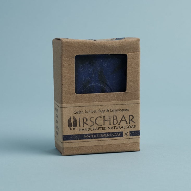 Hirschbar Water Element Soap in package