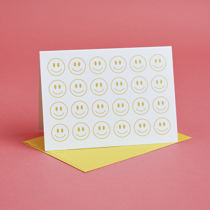 Smiley Face Card